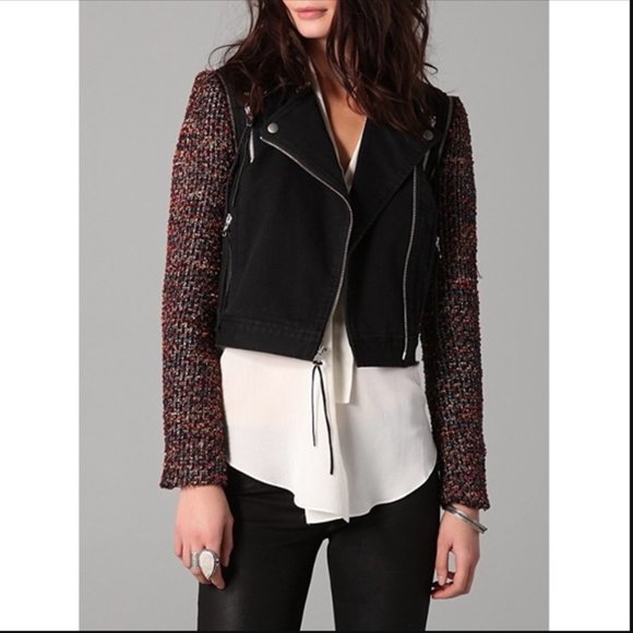 Elizabeth & James Rory Convertible Moto Jacket - Picture 2 of 7